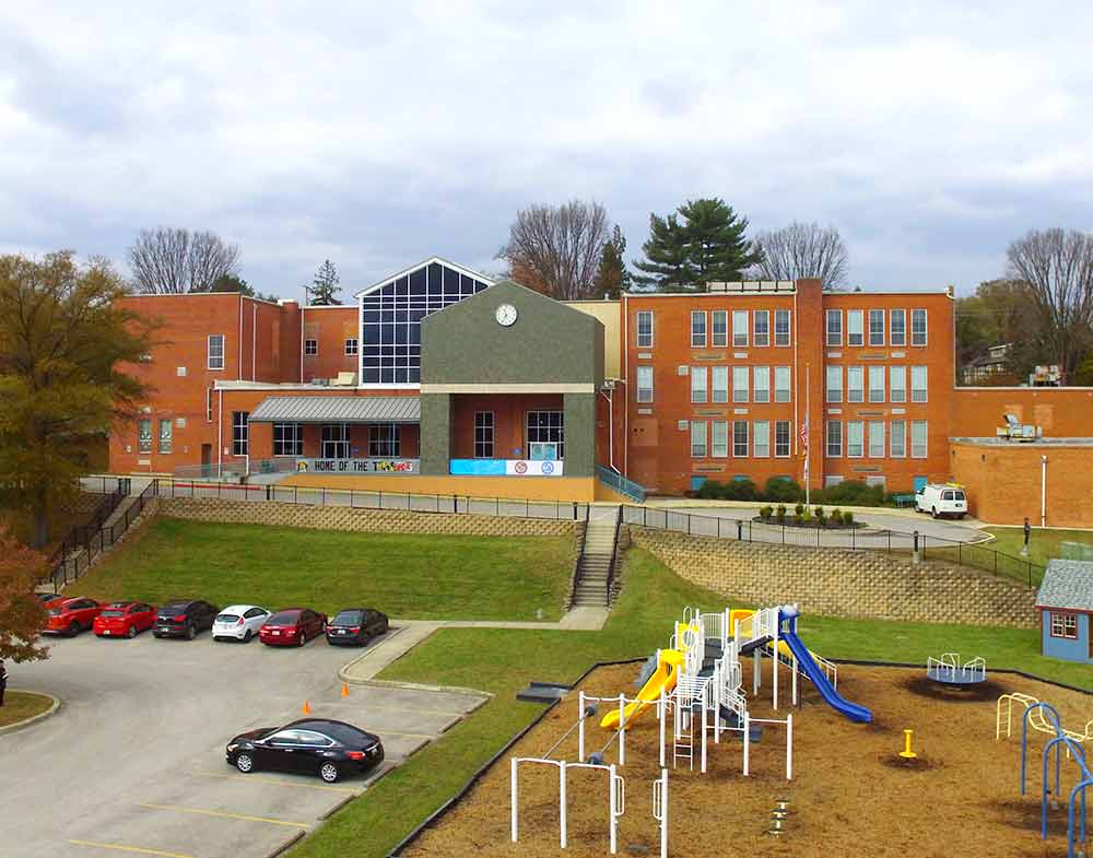 International Baccalaureate World School campus in Maryland.